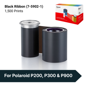 Black-Ribbon-For-Polaroid-P200-P300-P900-Card-Printer