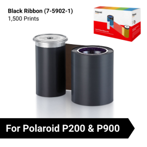 Black-Ribbon-For-Polaroid-P200-P900-Card-Printer