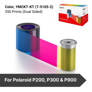 Color-YMCKT-KT-Ribbon-For-Polaroid-P200-P300-P900-Card-Printer